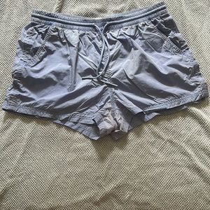 Athleta lavender running shorts